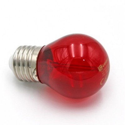 Λάμπα LED 2W E27 230V Κόκκινη 13-27122